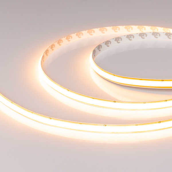 Светодиодная лента SOB-M288-10mm 24V Warm2400 (10 W/m, IP20, 5m) (Arlight, Свободная резка) Lednikoff