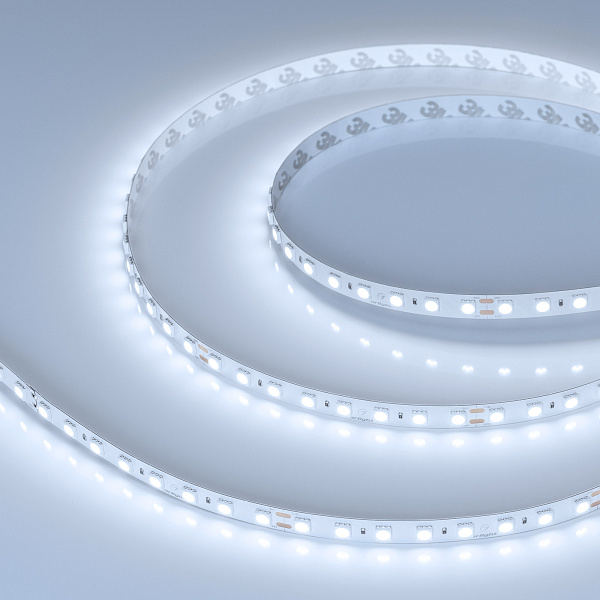 Светодиодная лента UL-B80-10mm 24V White6000 (11 W/m, IP20, 5m) (Arlight, 7 лет) Lednikoff