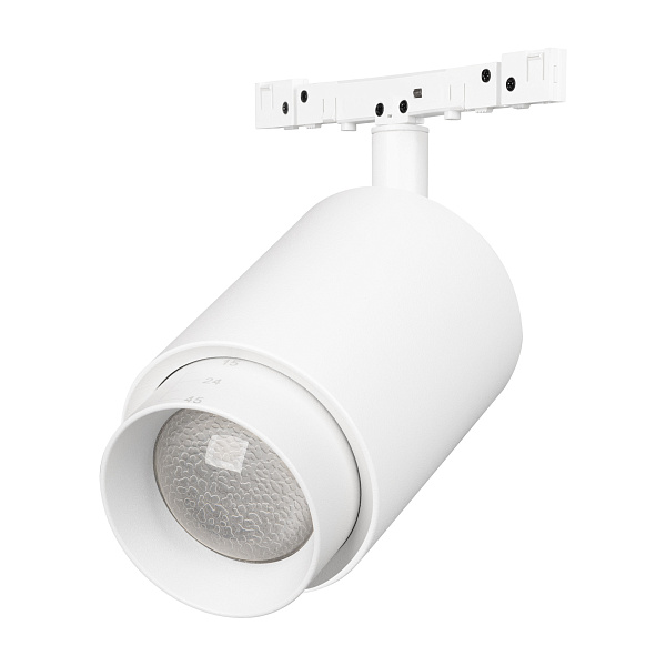 Светильник MAG-MICROCOSM-SPOT-ZOOM-R59-12W Day4000 (WH, 20-60 deg, 24V) (Arlight, IP20 Металл, 5 лет)