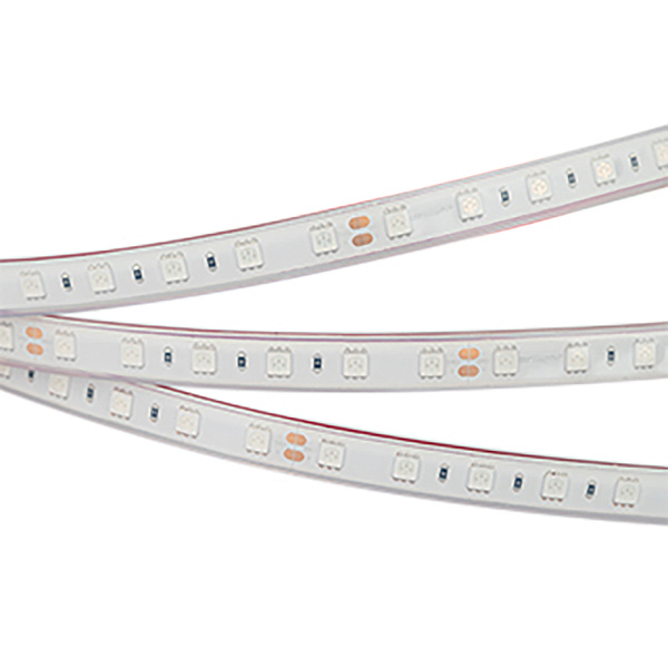 Светодиодная лента герметичная RTW-PFS-B60-13mm 24V Yellow (14.4 W/m, IP68, 5060, 5m) (Arlight, 14.4 Вт/м, IP68) Lednikoff