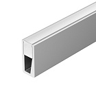 Профиль с экраном ALU-NANO-6-2000 ANOD+SILICONE (Arlight, Алюминий) Lednikoff