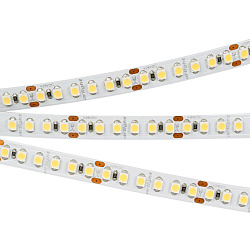 Светодиодная лента RT-A180-8mm 24V Warm2400 (14.4 W/m, IP20, 3528, 5m) (Arlight, Открытый)