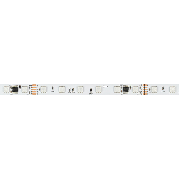 Светодиодная лента DMX-B60-10mm 24V RGB-PX6 (14 W/m, IP20, 5m) (Arlight, -) Lednikoff
