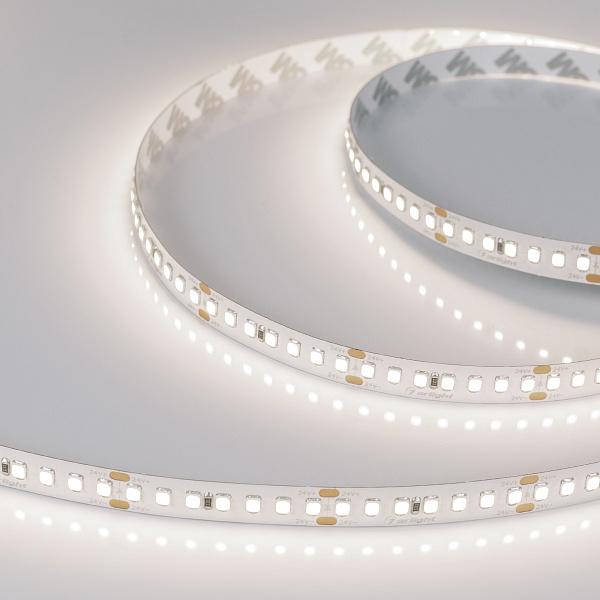 Светодиодная лента RT-A168-10mm 24V Day4000 (17 W/m, IP20, 2835, 5m) (Arlight, Открытый) Lednikoff