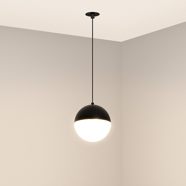Светильник SP-EMISFERO-HANG-BUILT-R150-11W Day4000 (BK, 170 deg, 230V) (Arlight, IP20 Металл, 3 года) Lednikoff