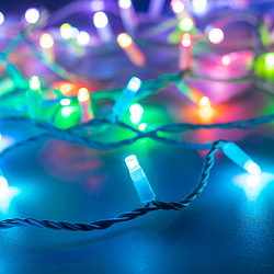 Светодиодная гирлянда ARD-STRING-CLASSIC-10000-WHITE-100LED-LIVE RGB-DMX (24V, 10W) (Ardecoled, IP65)