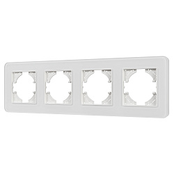 Рамка стеклянная FRM-OMALI-GS-4-WH (Arlight, -)