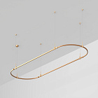 Основание ART-APRIORI-OVAL-HANG-3000x1000 (GD) (Arlight, IP20 Металл, 3 года)