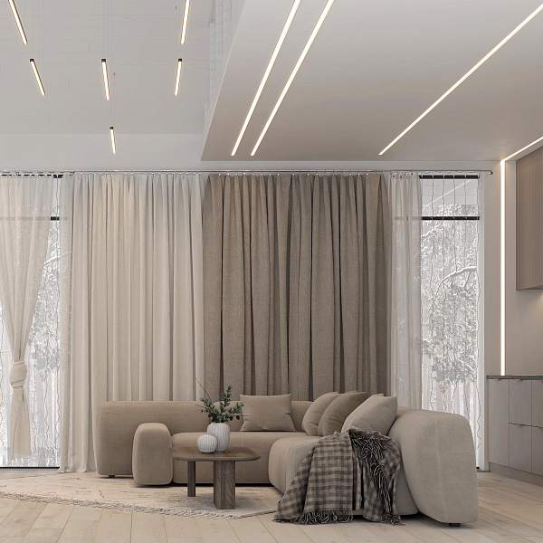 Светодиодная лента RT-A128-8mm 24V Warm2700 (10 W/m, IP20, 5m) (Arlight, высок.эфф.150 лм/Вт) Lednikoff