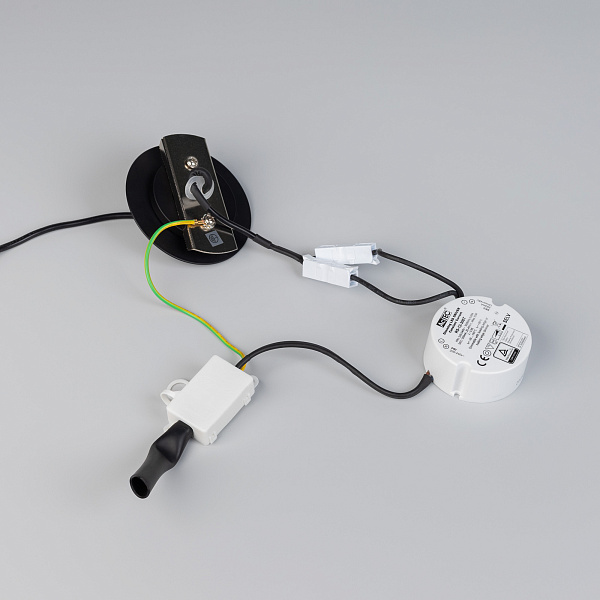 Светильник SP-KOTARO-R350-12W Warm3000 (BK-GR, 36 deg, 230V, TRIAC) (Arlight, IP20) Lednikoff