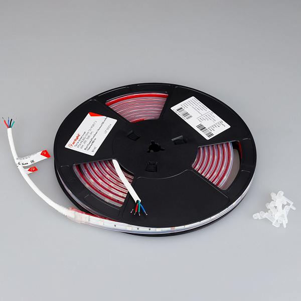 Светодиодная лента герметичная RTW-PS-B30-13mm 12V RGB (7.2 W/m, IP67, 5060, 5m) (Arlight, -) Lednikoff