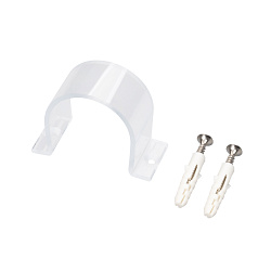 Держатель MOONLIGHT-D30-CLIP-TN CLEAR (Arlight, Пластик)