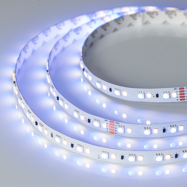 Светодиодная лента IC-40000-5060-108-48V RGB-Day4000 (12mm, 15W, IP20) (Arlight, стабилизированная) Lednikoff