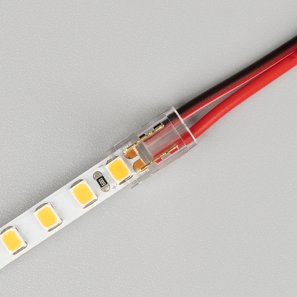 Коннектор FIX-MONO-5mm-2pin-STW  (Arlight, Прозрачный) Lednikoff