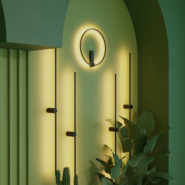 Светильник SP-VINCI-M-S1200x55-12W Warm3000 (BK, 110 deg, 230V) (Arlight, IP20 Металл, 3 года) Lednikoff