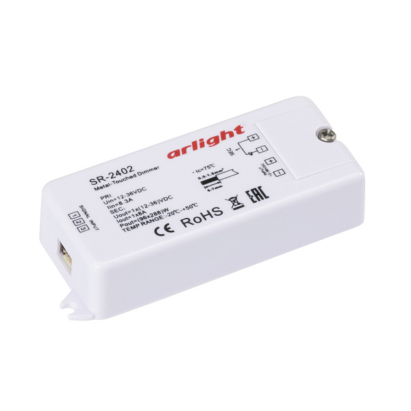 Диммер SR-2402 (12-36V, 96-288W, Metal-Touch) (Arlight, -) Lednikoff