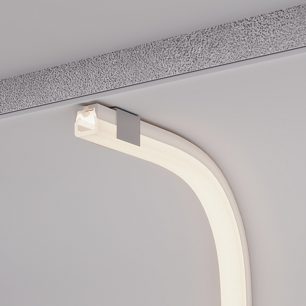 Силиконовый профиль WPH-FLEX-2020-TOP-S13-10m WHITE (Arlight, Силикон) Lednikoff