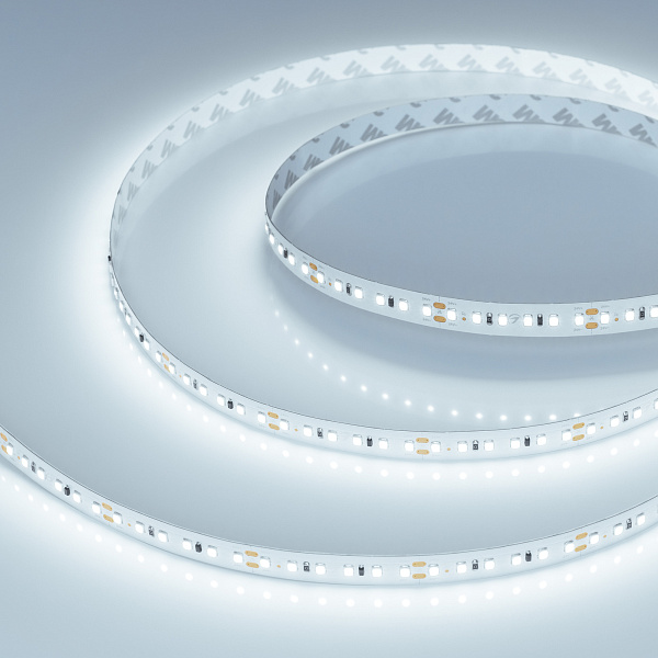 Светодиодная лента IC-A120-12mm 24V Cool 8K (9.6 W/m, IP20, 2835, 20m) (Arlight, 9.6 Вт/м, IP20) Lednikoff