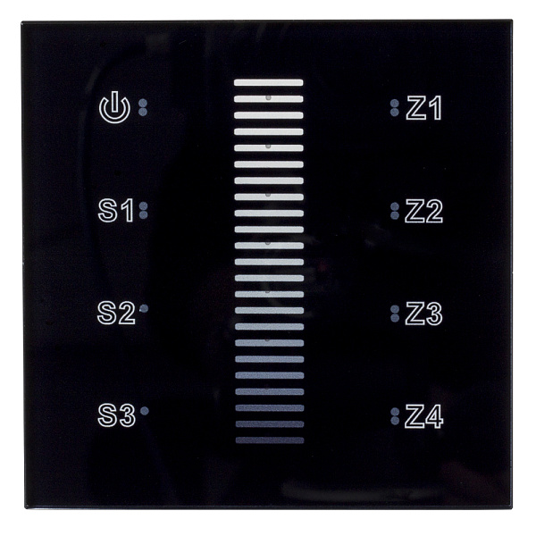 INTELLIGENT ARLIGHT Сенсорная панель DALI-901-11-ADDR-3SC-DIM-DT6-IN Black (BUS) (IARL, IP20 Пластик, 3 года) Lednikoff