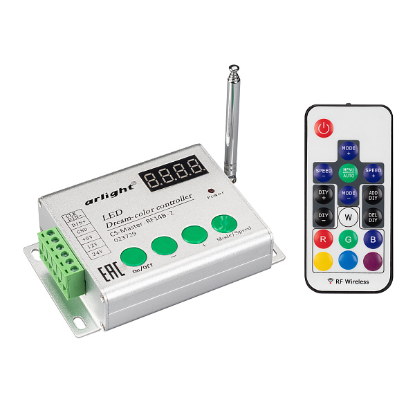 Контроллер CS-Master-RF14B-2 (5-24V, ПДУ 14кн) (Arlight, -) Lednikoff