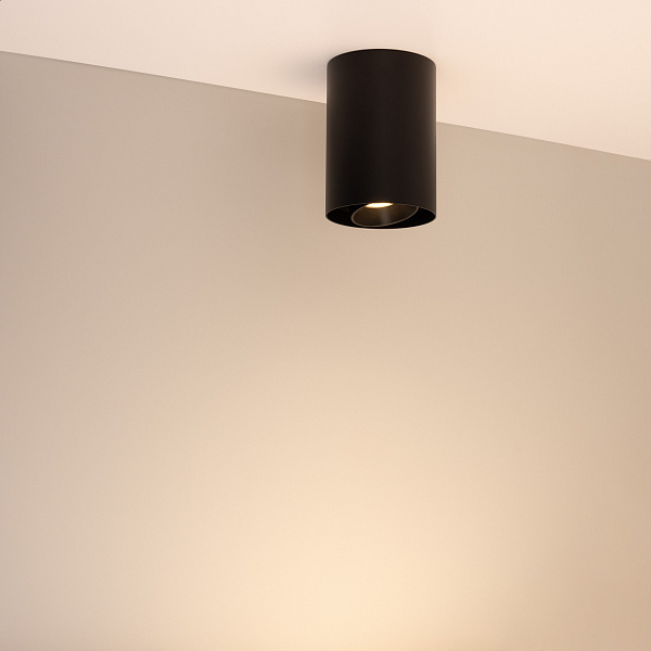 Светильник SP-FOCUS-R86-10W Warm3000 (BK, 36 deg, 230V) (Arlight, IP54 Металл, 5 лет) Lednikoff