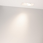 Светильник MS-FLOW-BUILT-S157x85-2x6W Day4000 (WH, 38 deg, 230V) (Arlight, IP20 Металл, 5 лет) Lednikoff