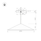 Светильник SP-MAKOTO-R750-14W Warm3000 (WH, 36 deg, 230V, TRIAC) (Arlight, IP20 Металл, 3 года) Lednikoff