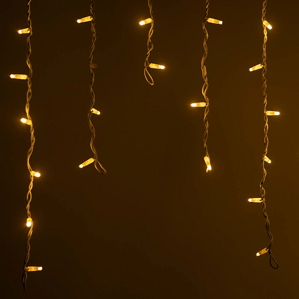 Светодиодная гирлянда ARD-EDGE-PRO-4000x600-WHITE-128LED-FLASH Warm/Warm (230V, 8W) (Ardecoled, IP65) Lednikoff