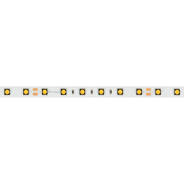 Светодиодная лента RT-B60-10mm 24V Warm3000 CRI98 (14.4 W/m, IP20, 5060, 5m) (Arlight, Открытый) Lednikoff