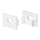 Заглушка SL-SLIM-H13M WHITE с отверстием (Arlight, Пластик) Lednikoff