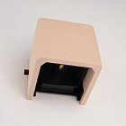 Светильник LGD-PERAN-WALL-S120x120-6W Warm3000 (Light ivory, 0-80 deg, 230V) (Arlight, IP65 Бетон, 3 года)