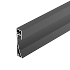 Профиль PLINTUS-H54-2000 BLACK (Arlight, Алюминий) Lednikoff