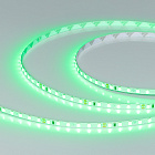 Светодиодная лента RT-A120-5mm 24V Green (9.6 W/m, IP20, 2835, 5m) (Arlight, узкая) Lednikoff