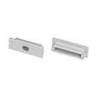 Заглушка LINE-3010 SILVER с отверстием (Arlight, Пластик) Lednikoff