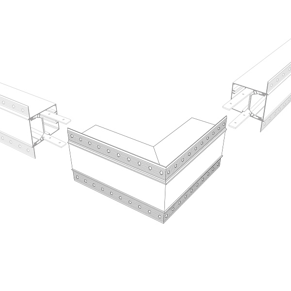 Угол SL-LINIA55-FANTOM внешний (Arlight, Металл) Lednikoff