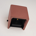Светильник LGD-PERAN-WALL-S120x120-6W Warm3000 (Beige red, 0-80 deg, 230V) (Arlight, IP65 Бетон, 3 года) Lednikoff