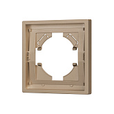 Рамка пластиковая FRM-TENDO-PL-1-GD (Arlight, Песочный)