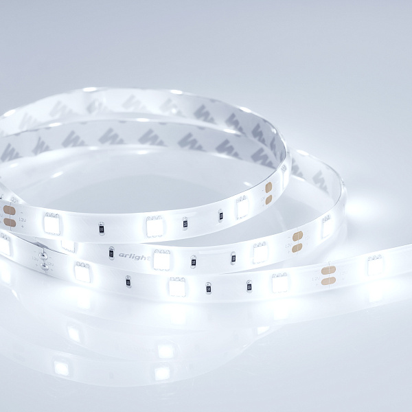 Светодиодная лента RTW 2-5000SE 12V Cool (5060, 150 LED, LUX) (Arlight, 7.2 Вт/м, IP65) Lednikoff