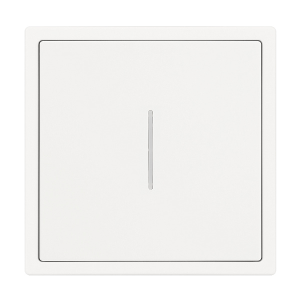 Механизм звонкового выключателя LED SWT-NOBE-MKR1-SFPL-L-WH (230V, 10A) (Arlight, Белый кварц) Lednikoff