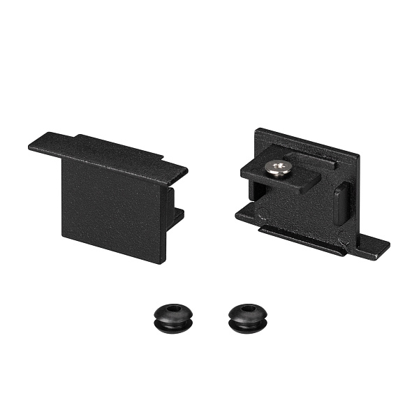 Заглушка SL-LINE-3523 BLACK глухая (Arlight, Металл) Lednikoff