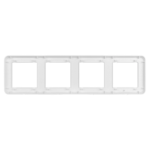 Рамка пластиковая FRM-VERSA-PL-4-WH (Arlight, -) Lednikoff