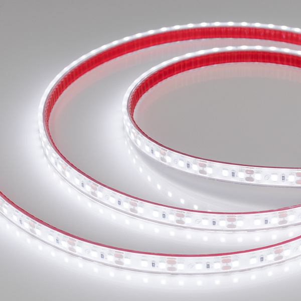 Светодиодная лента герметичная RTW-PFS-A120-11mm 12V Cool 8K (9.6 W/m, IP68, 2835, 5m) (Arlight, 9.6 Вт/м, IP68) Lednikoff