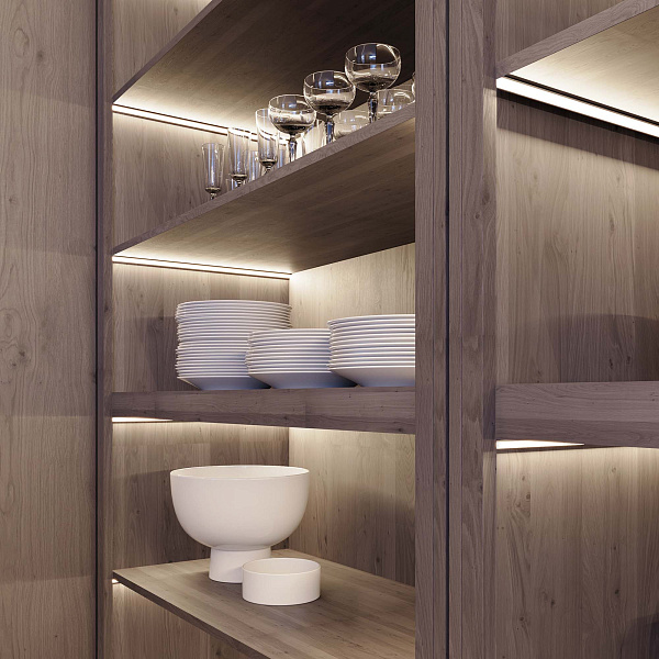 Профиль SL-KANT-H10-2000 ANOD (Arlight, Алюминий) Lednikoff