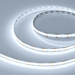 Светодиодная лента COB-X560-10mm 24V White6000 (9.6 W/m, IP20, 10m) (Arlight, 5 лет)