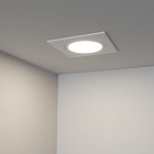 Светодиодный светильник LTM-S60x60WH-Frost 3W Day White 110deg (Arlight, IP40 Металл, 3 года) Lednikoff