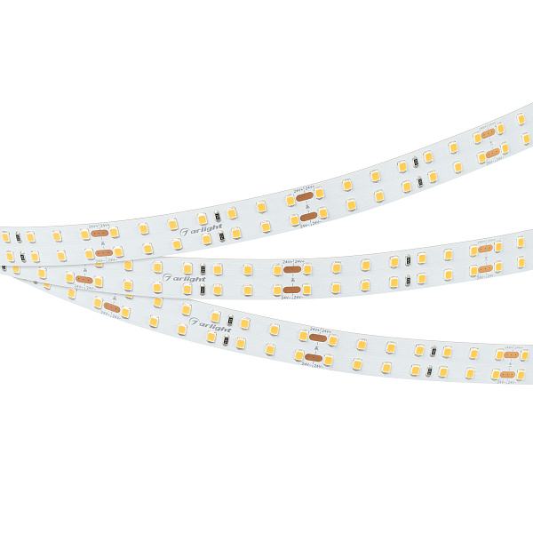 Светодиодная лента RT-A196-15mm 24V Warm2700 (20 W/m, IP20, 2835, 5m) (Arlight, Открытый) Lednikoff