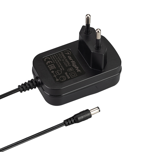Блок питания ARDV-18-24BW (24V, 0.75A, 18W) (Arlight, Адаптер, 3 года) Lednikoff
