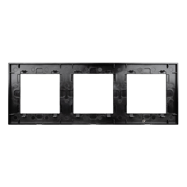 Рамка стеклянная FRM-GLARE-GS-3-BK (Arlight, -) Lednikoff
