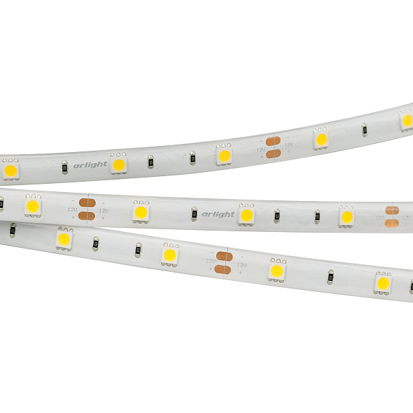 Светодиодная лента герметичная RTW-SE-B30-10mm 12V White6000 (7.2 W/m, IP65, 5060, 5m) (Arlight, 7.2 Вт/м, IP65) Lednikoff
