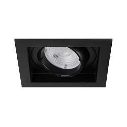 Светильник MS-VORTEX-BUILT-S90x90-12W Day4000 (BK-BK, 20 deg, 230V) (Arlight, IP20 Металл, 5 лет)